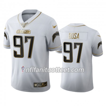Miesten Los Angeles Chargers NFL Pelipaita Joey Bosa 97 Nike Valkoinen Golden Edition 100th